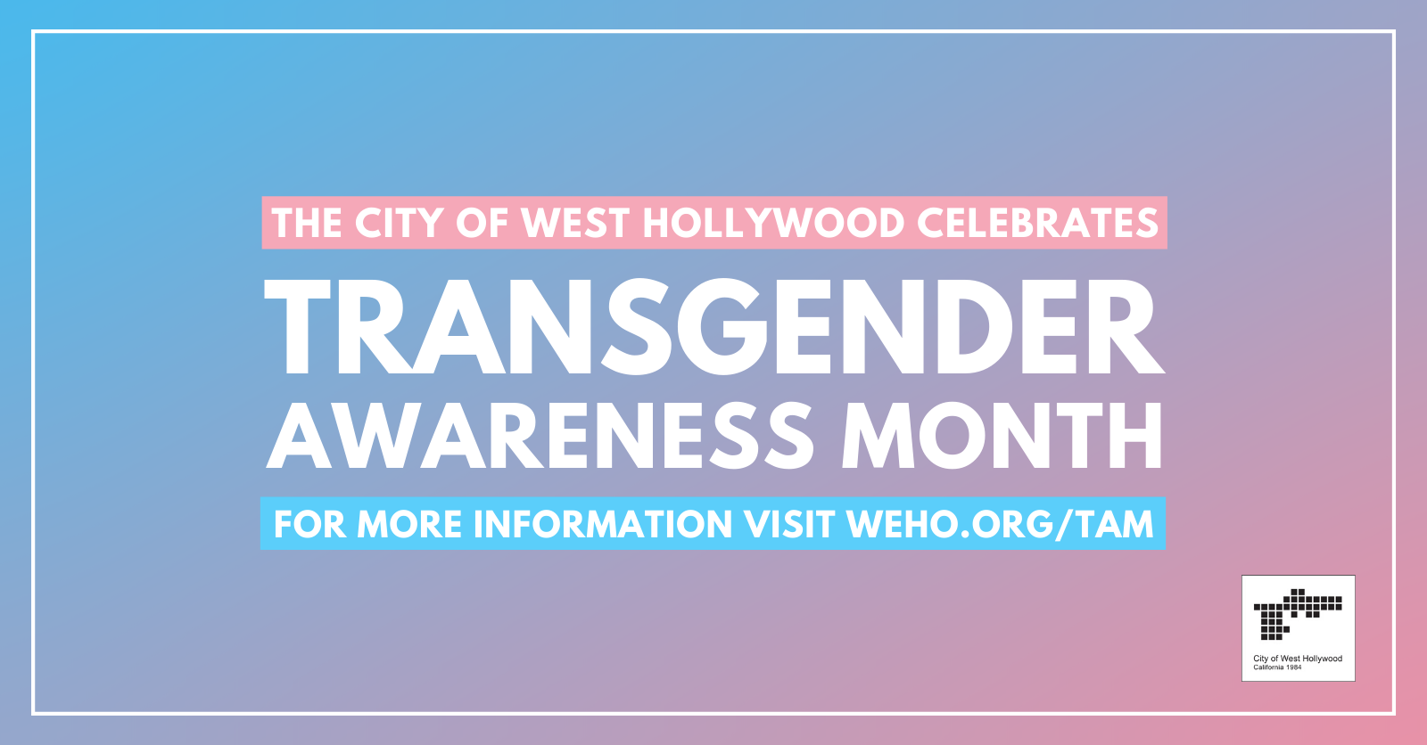 Transgender Awareness Month 2019