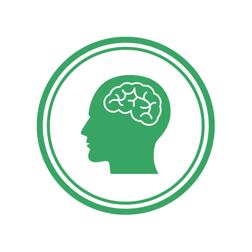 Aging in Place Dementia Icon