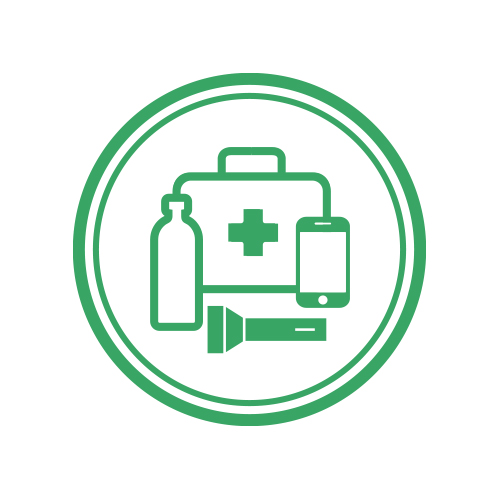 Aging in Place Emergency Preparedness Icon