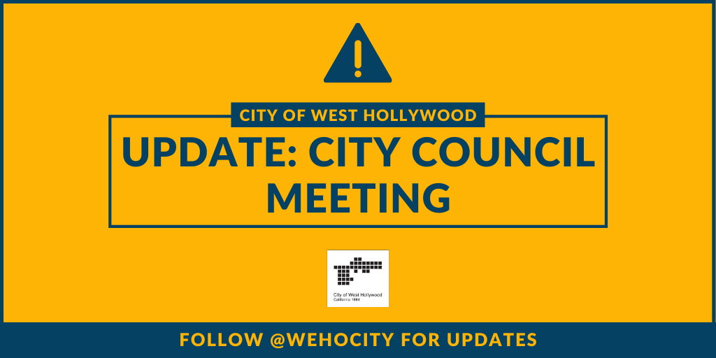 City Council Meeting TW