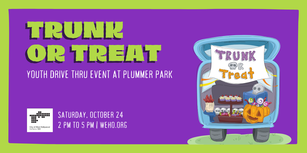 Trunk or Treat - Youth Halloween Event - October 2020