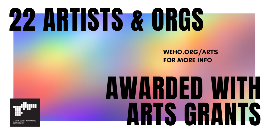 Arts Grants Announcement 2021