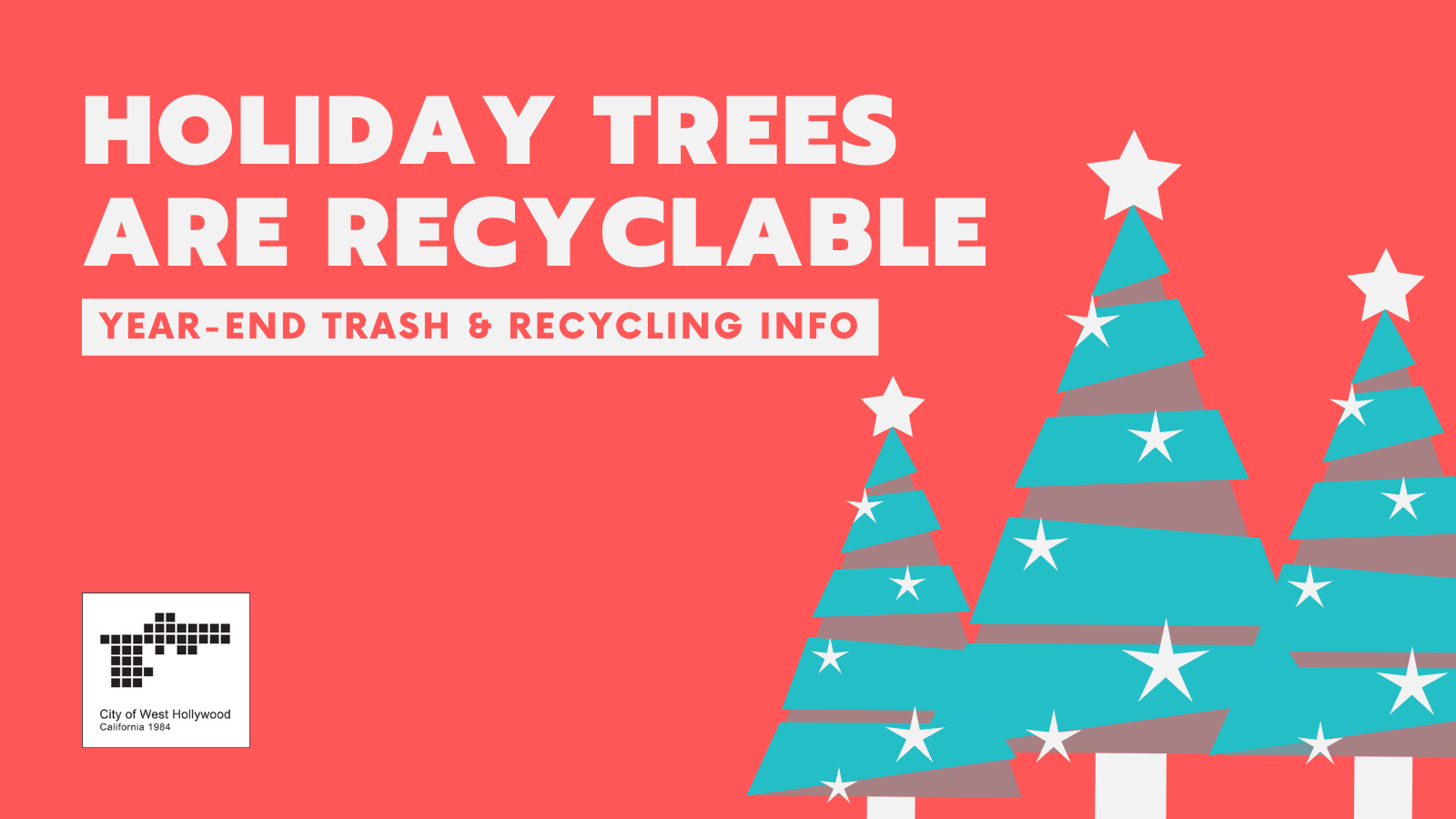 Holiday Tree Recycling