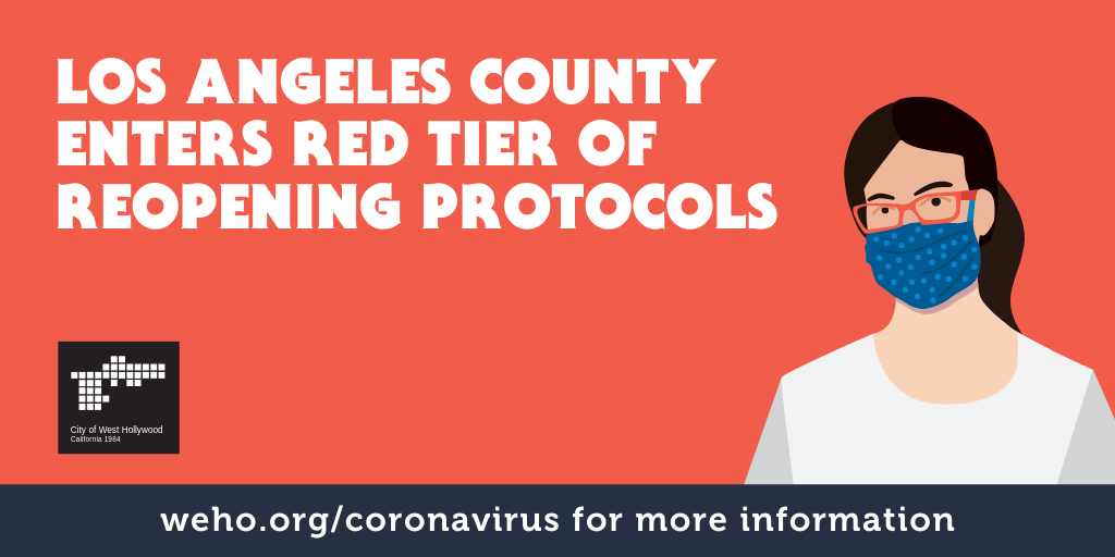 LA County Enters Red Tier