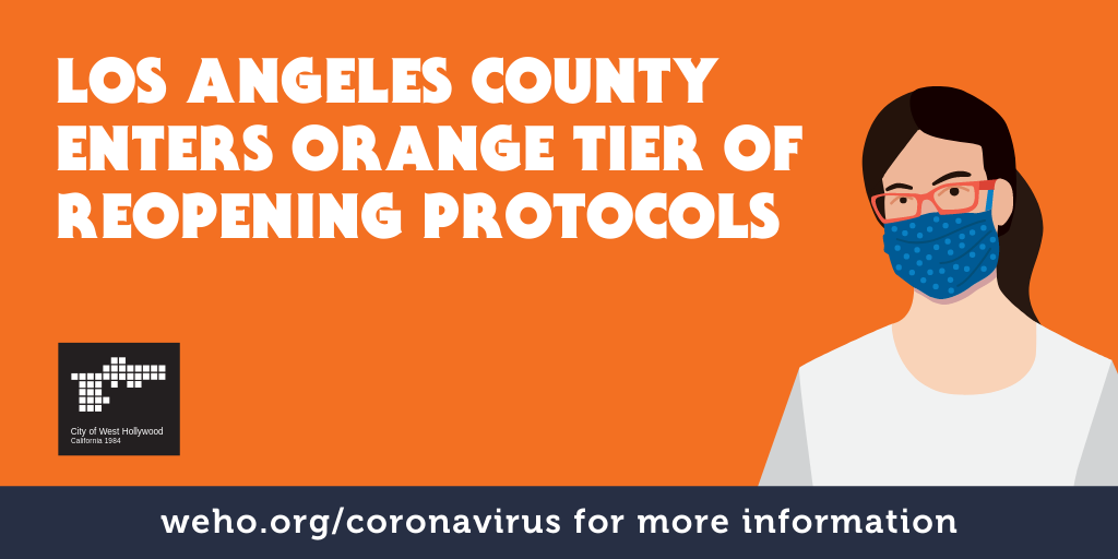 LA County Enters Orange Tier