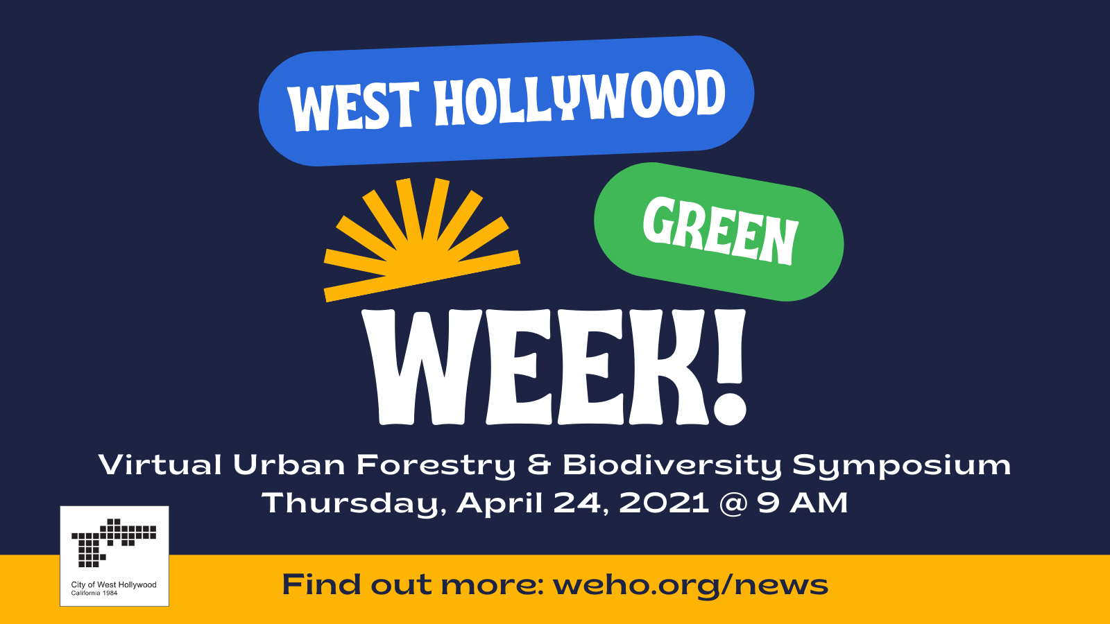 WeHo Green Week 2021