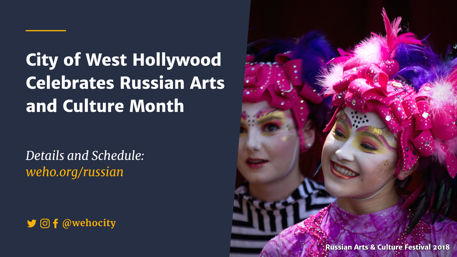 Russian Arts and Culture Month 2021