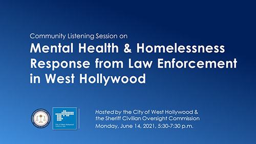 Community Listening Session - June 14, 2021