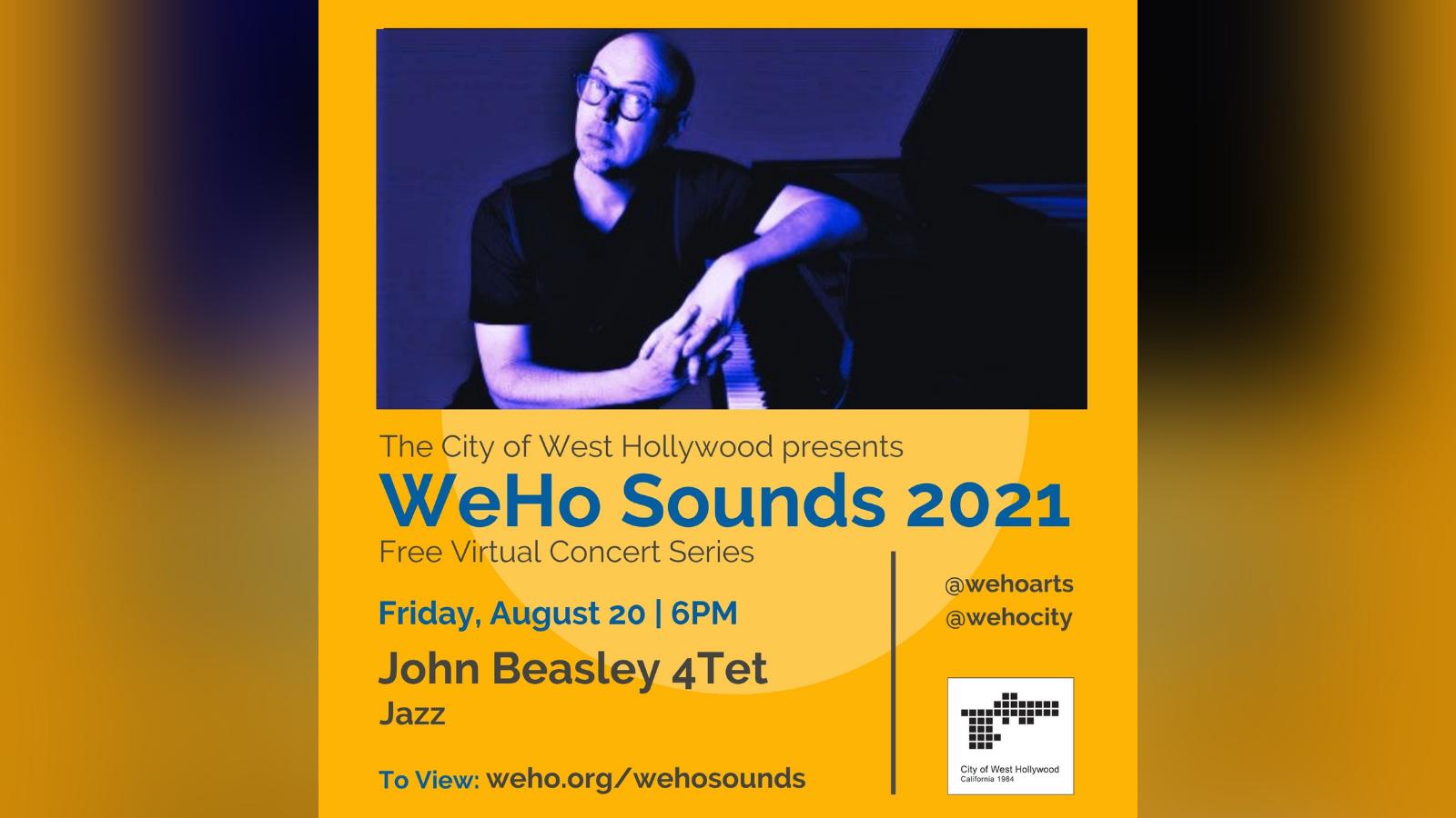 WeHo Sounds - August 2021