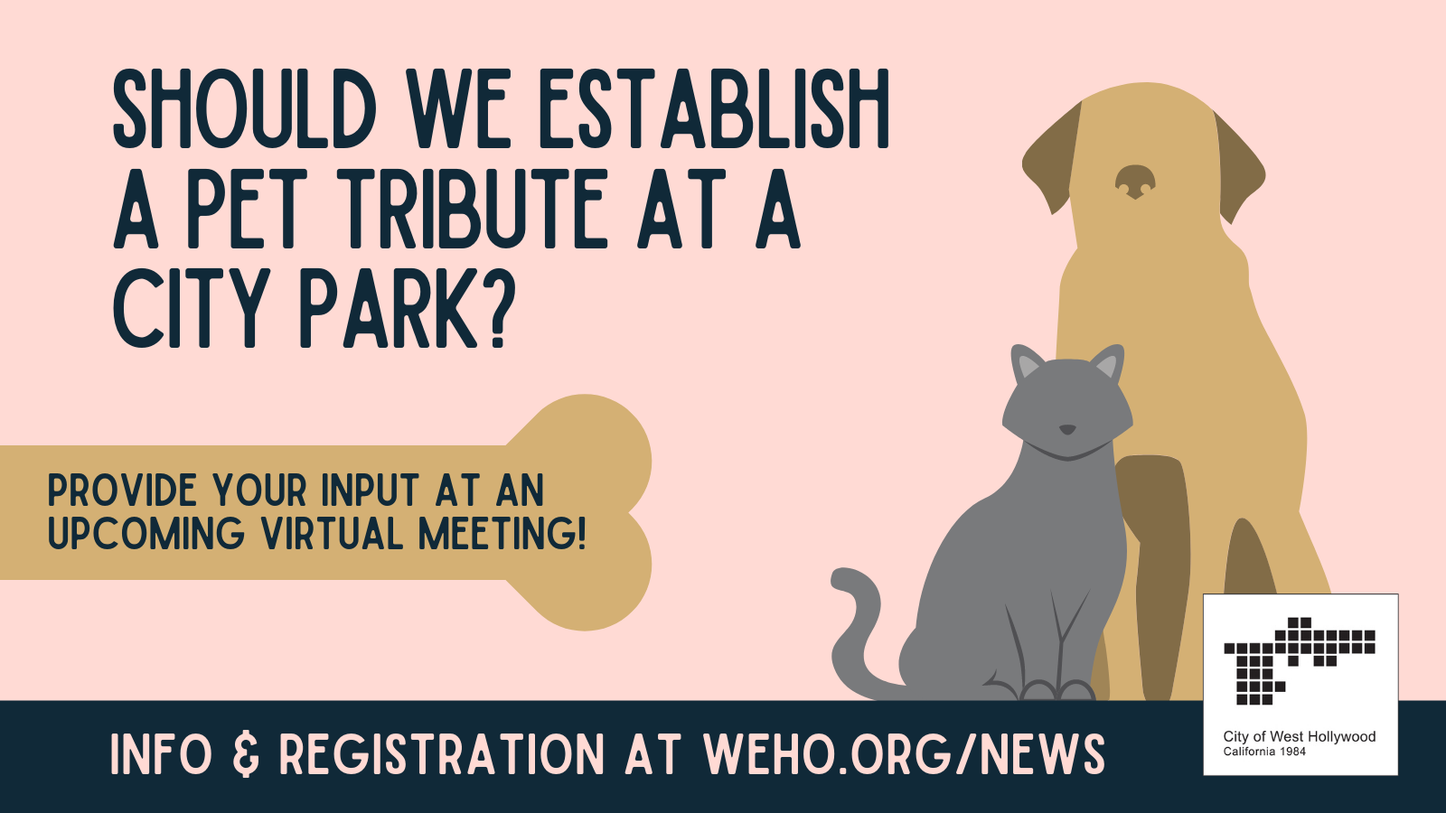 Pet Tribute Community Meetings