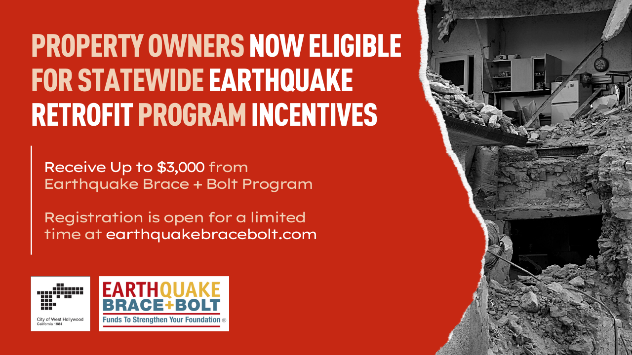 Statewide Earthquake Retrofit Program Incentive - October 2021