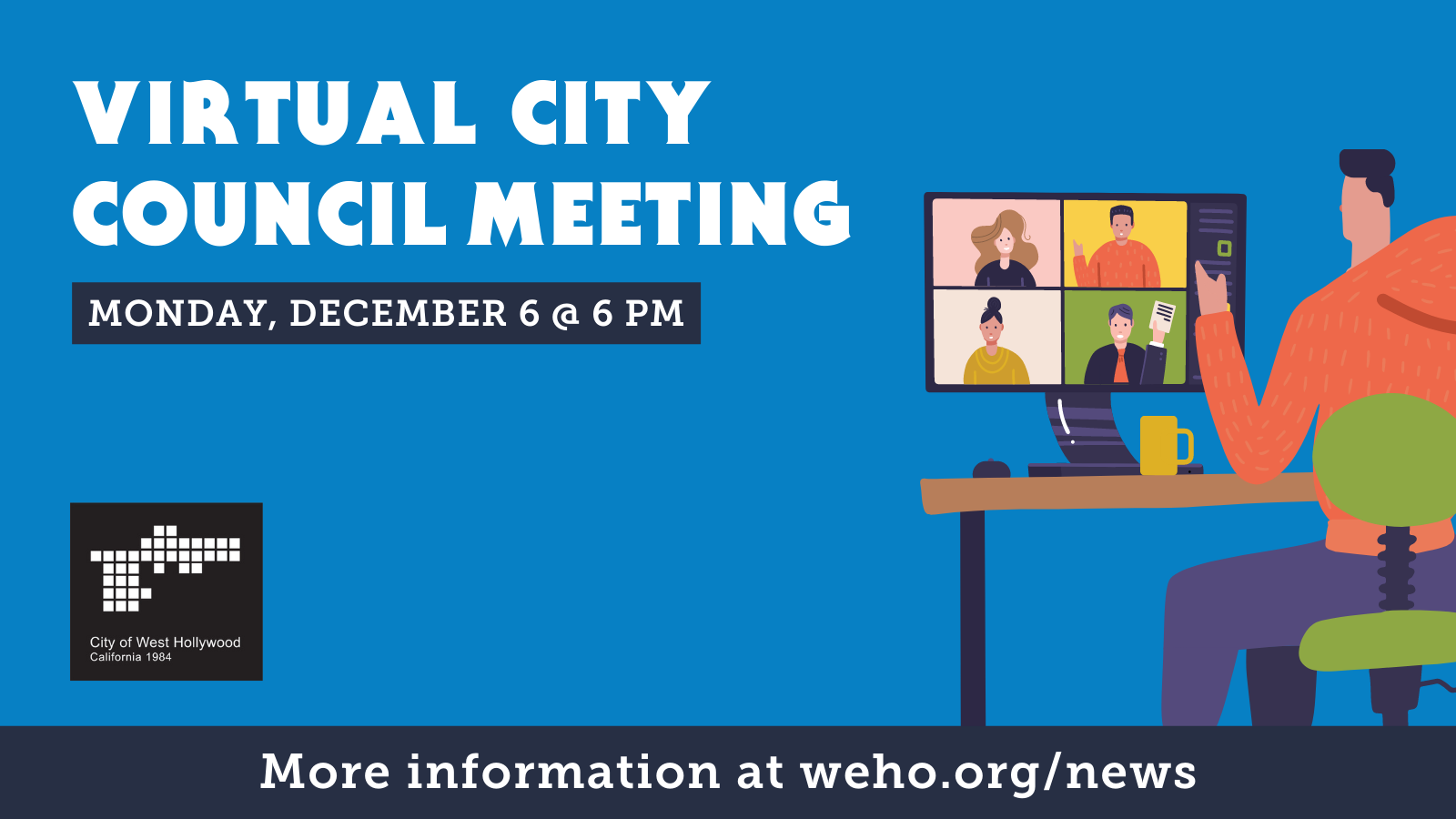 Virtual City Council Meeting - Dec 6