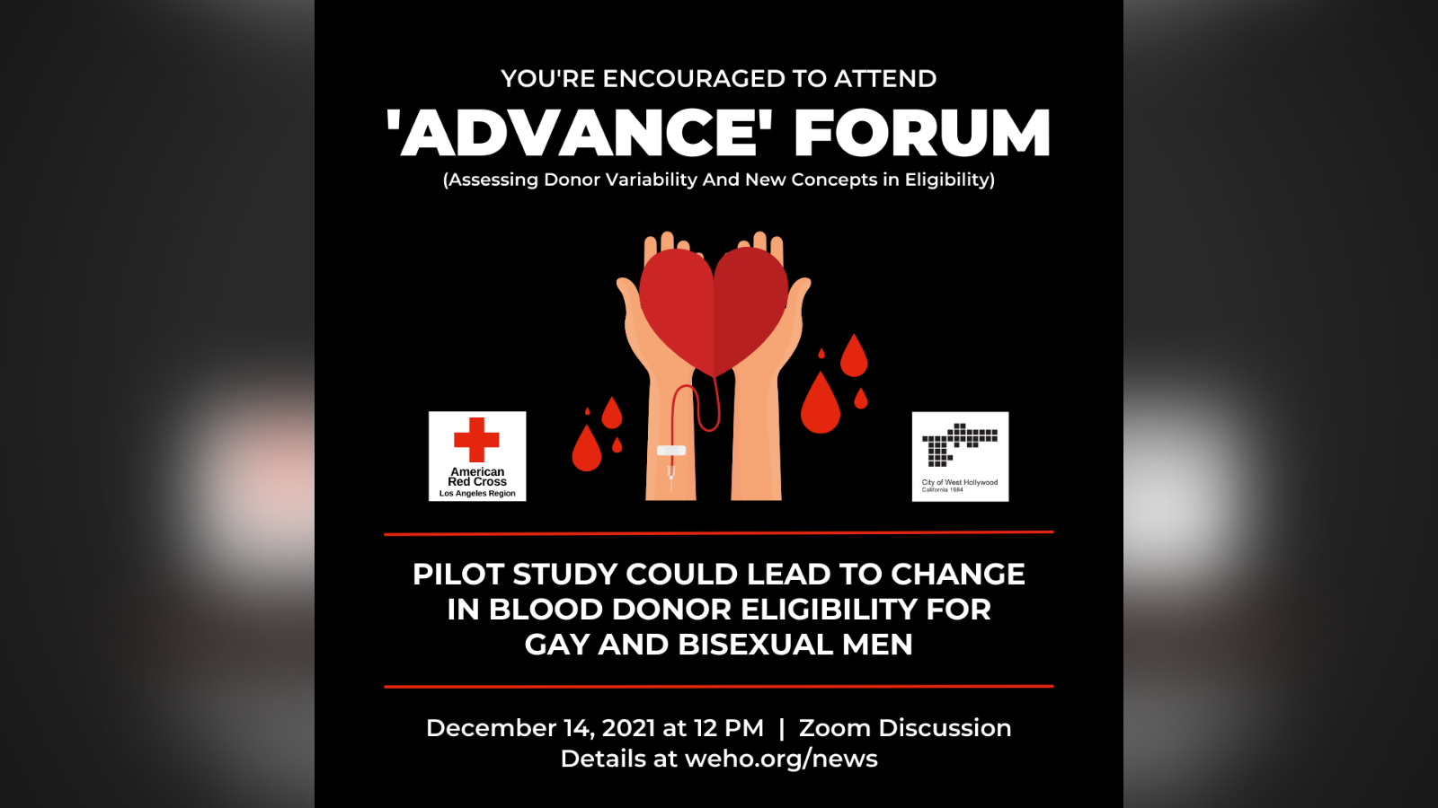 ADVANCE Forum Virtual Discussion