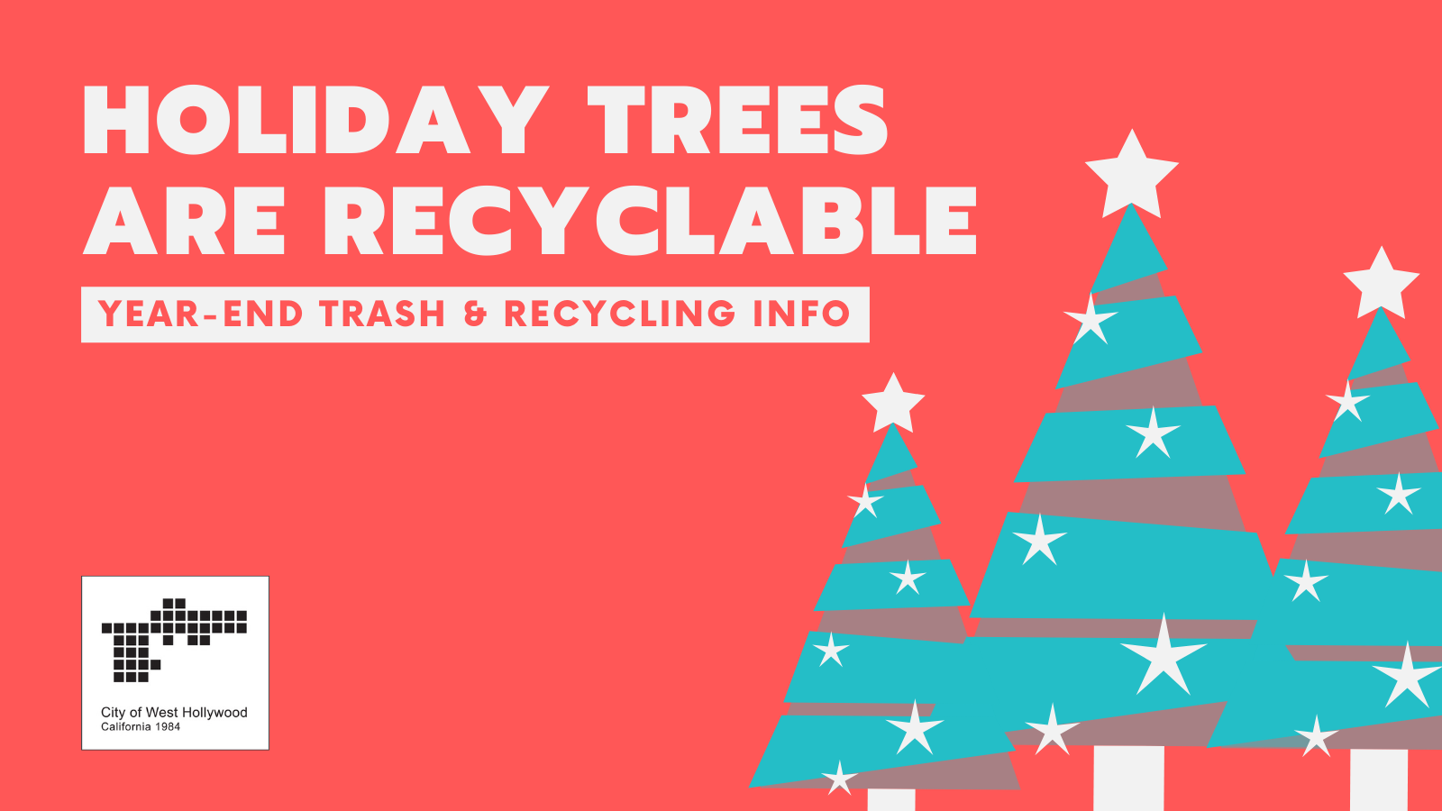 Holiday Tree Recycling