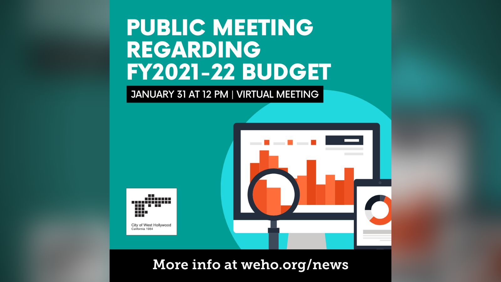 Public Meeting Regarding FY2021-22 Budget