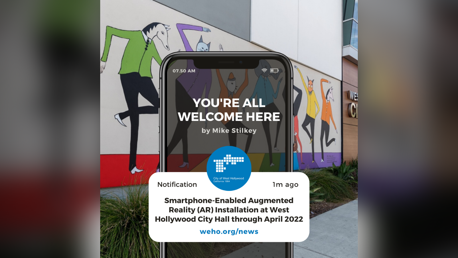 You're All Welcome Here - Augmented Reality (AR)