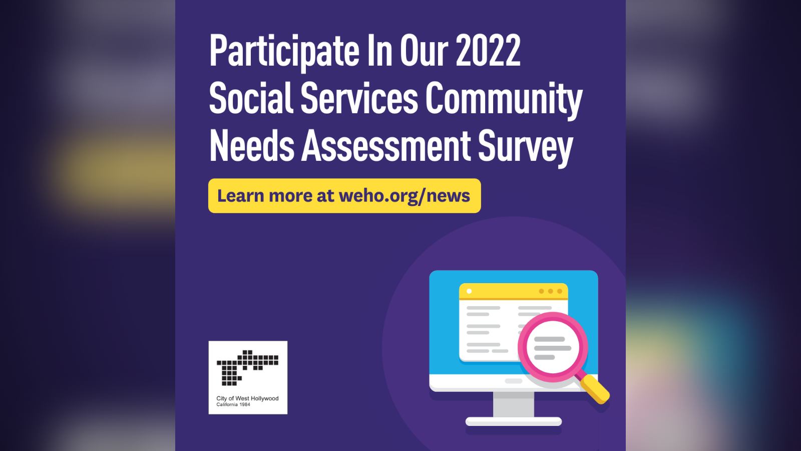 Survey about Social Services