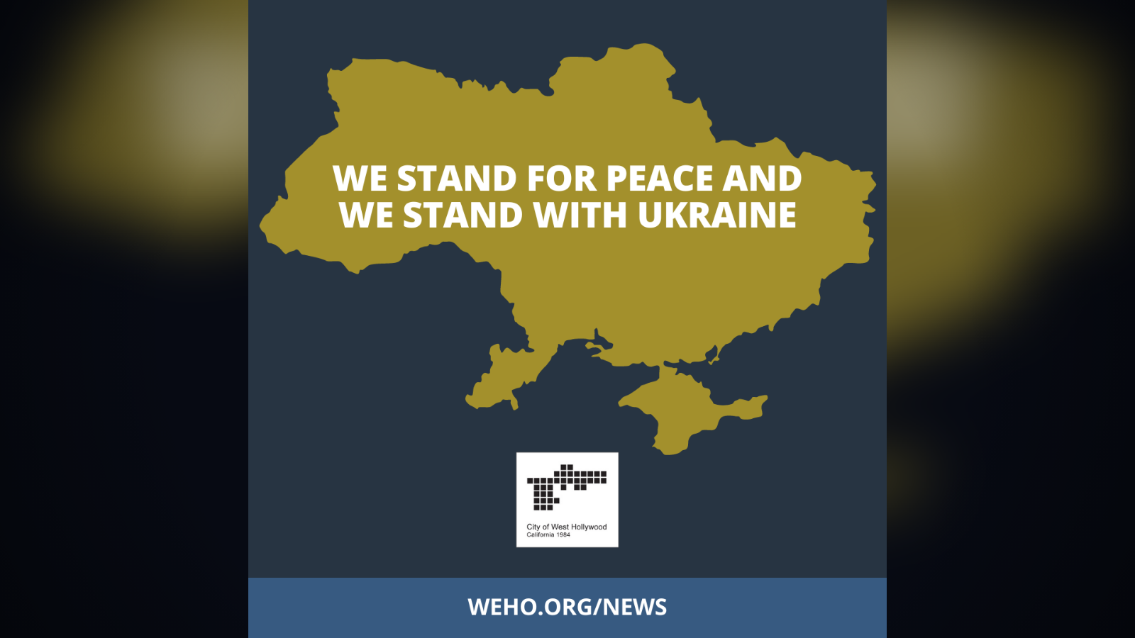 We Stand With Ukraine