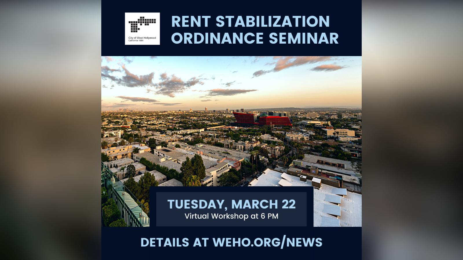 Rent Stabilization Ordinance Seminar - March 2022