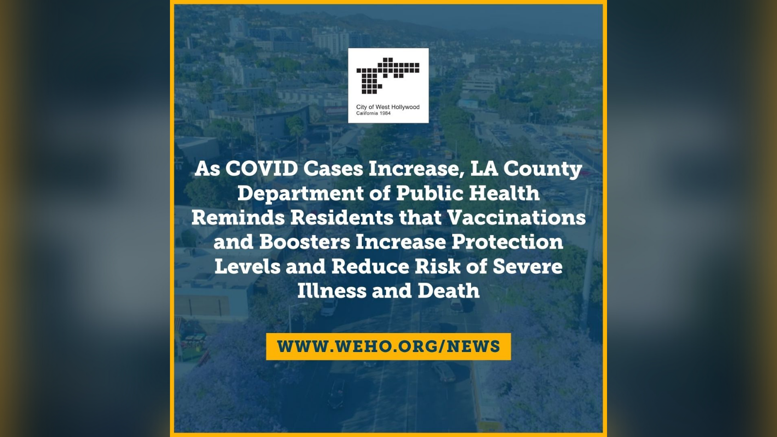 Vaccinations & Boosters Increase Protection