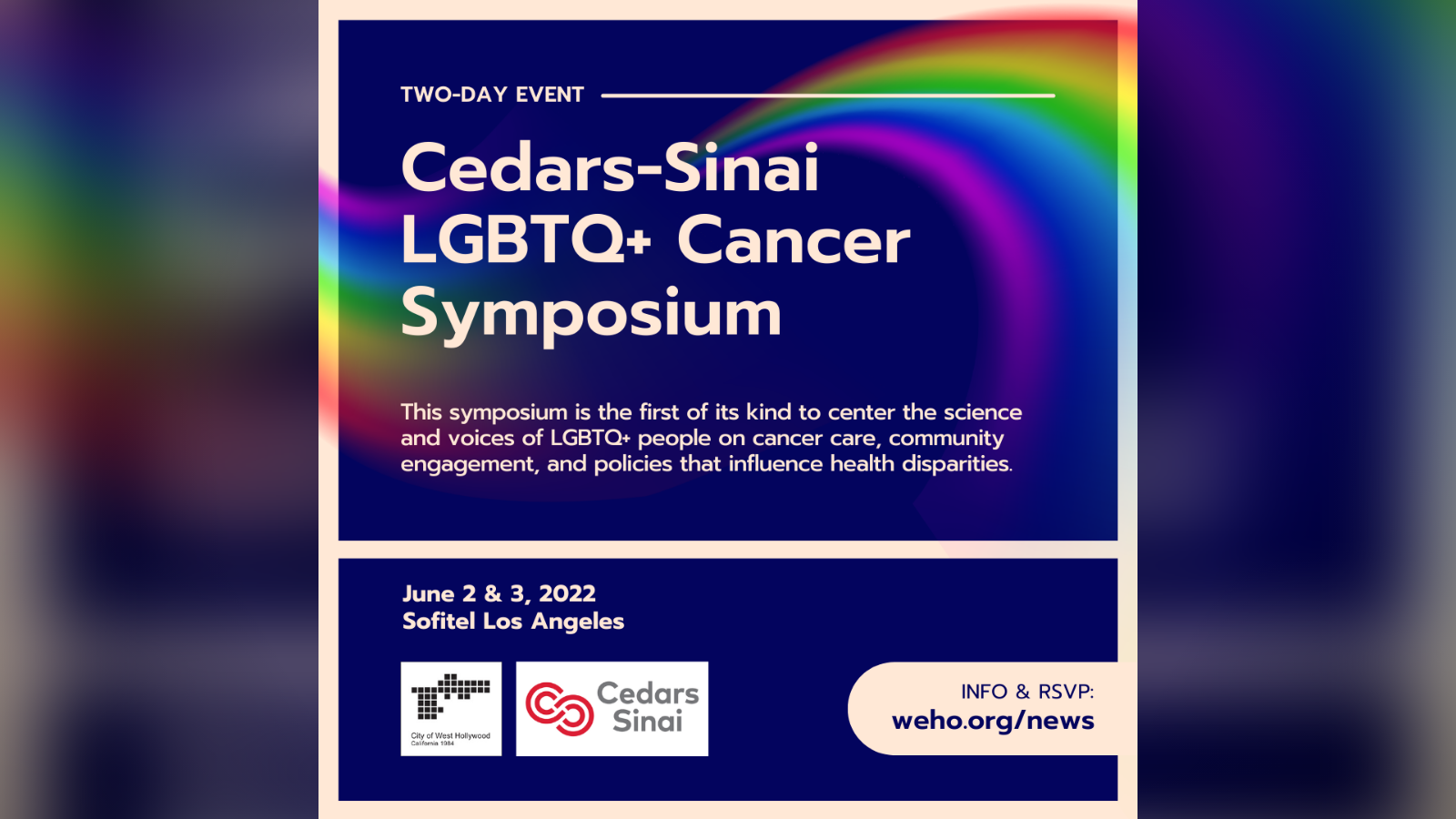 Cedars-Sinai LGBTQ+ Cancer Symposium