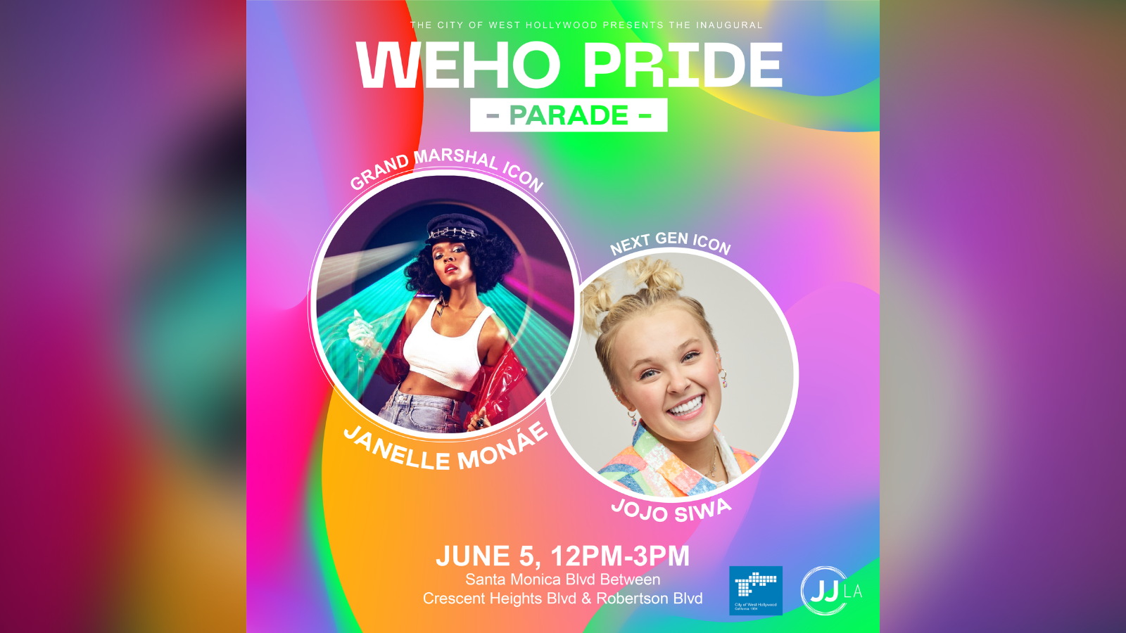 WeHo Pride Parade - Grand Marshall + Next Gen Icon