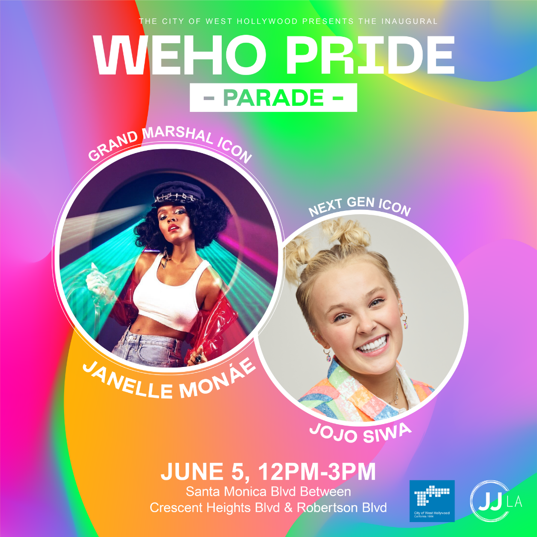 WeHo Pride Parade - Grand Marshall + Next Gen Icon