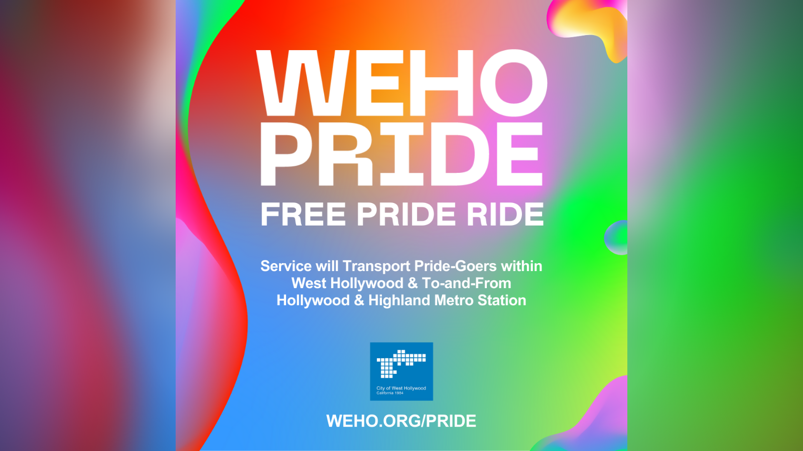 WeHo Pride 2022 - Free Pride Ride