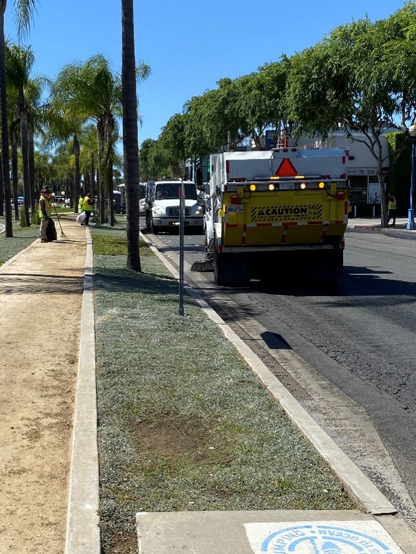 LA Marathon Clean Up 1