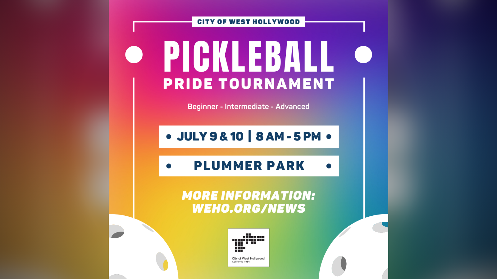 Pride Pickleball Tournament