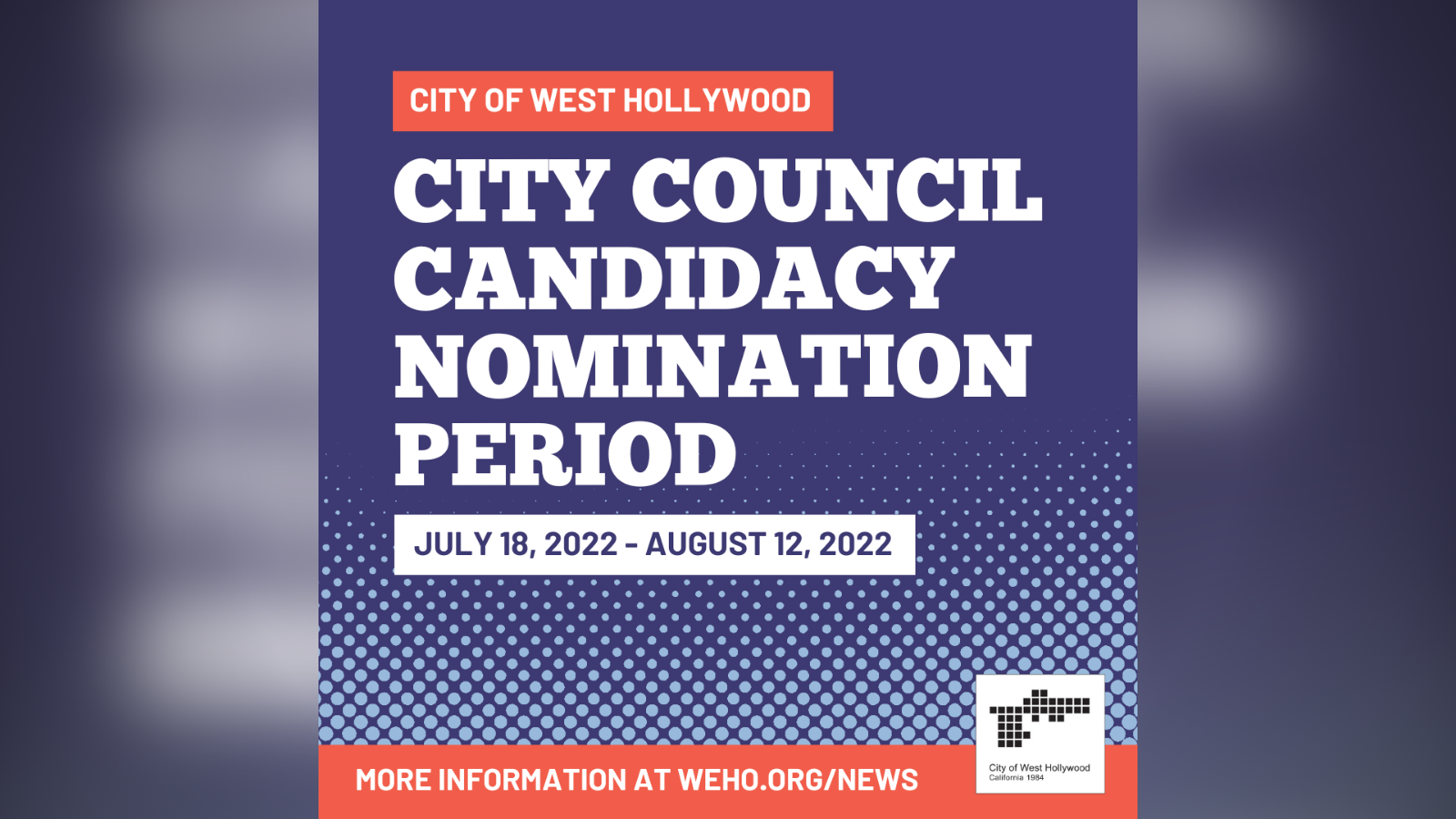 City Council Nomination Period