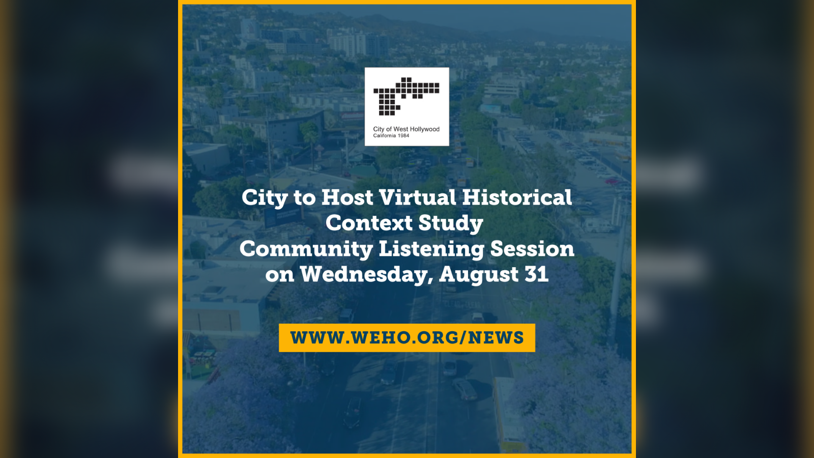 Historical Context Study Community Listening Session - August 2022