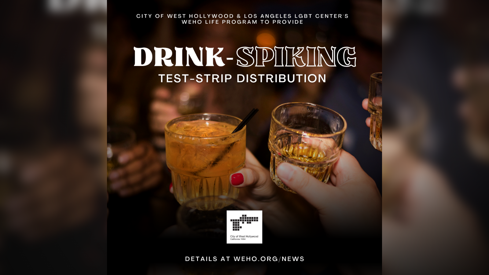 Drink-Spiking Test Strip Distribution