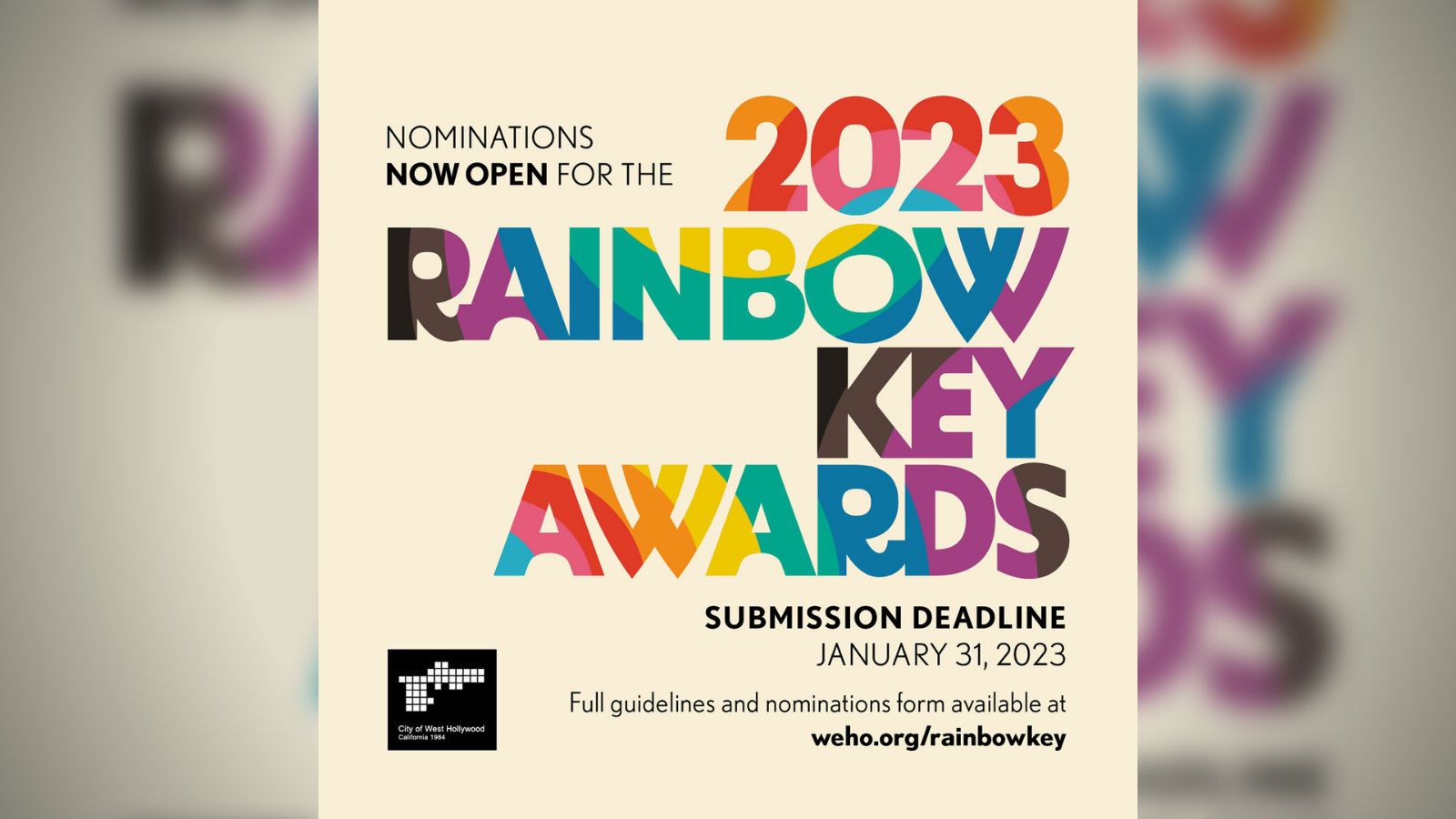 Rainbow Key Awards 2023