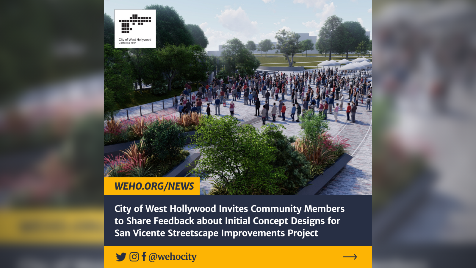 San Vicente Streetscape Improvements Project