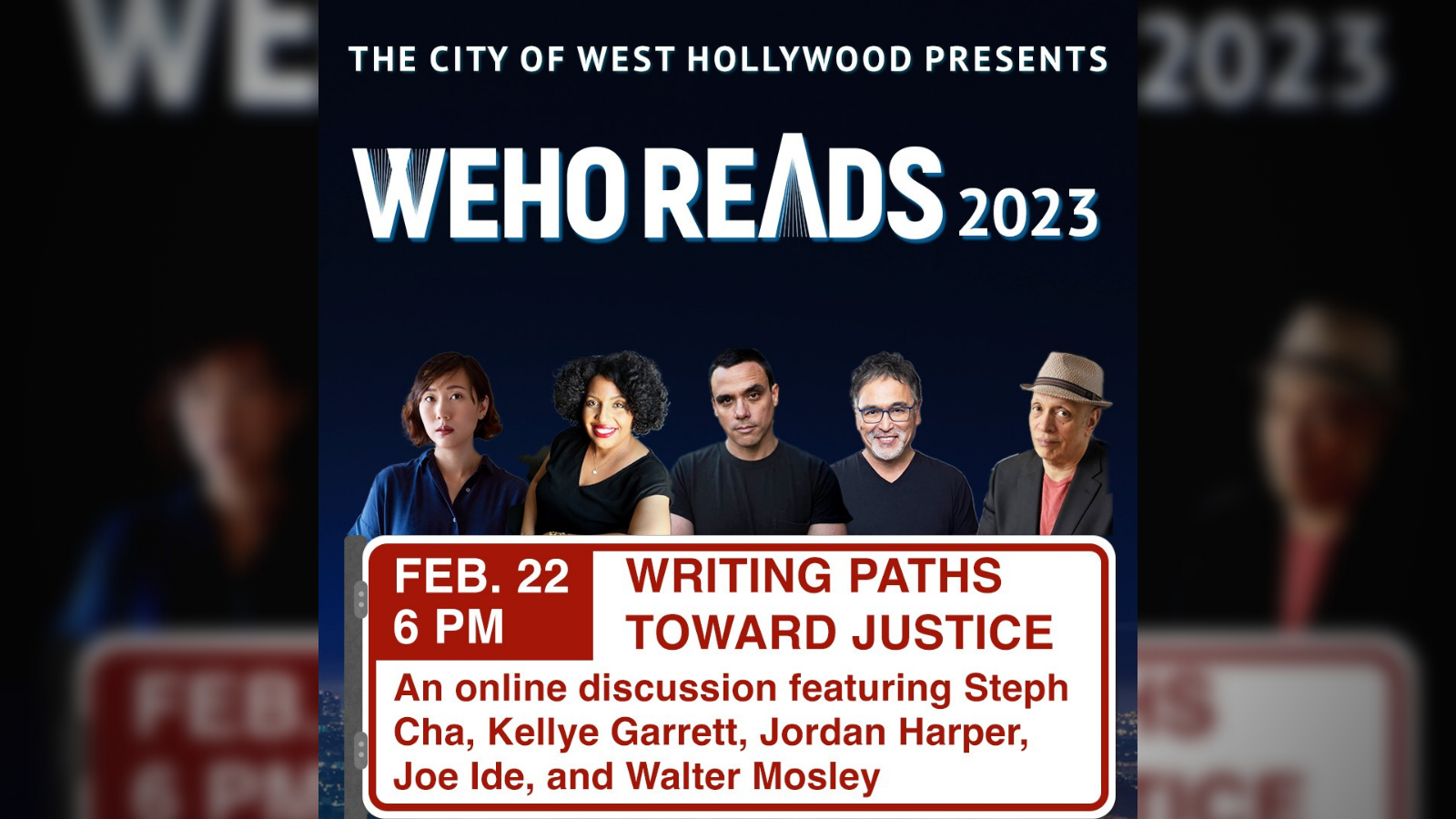 WeHo Reads-Writing Paths Toward Justice