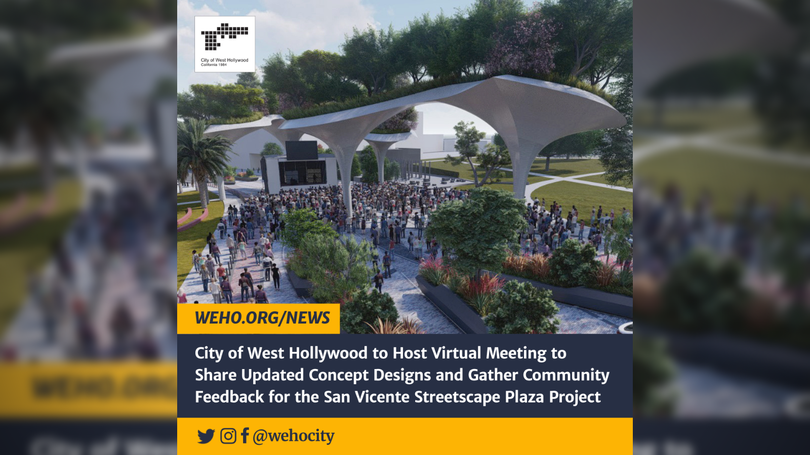 San Vicente Streetscape Plaza Project