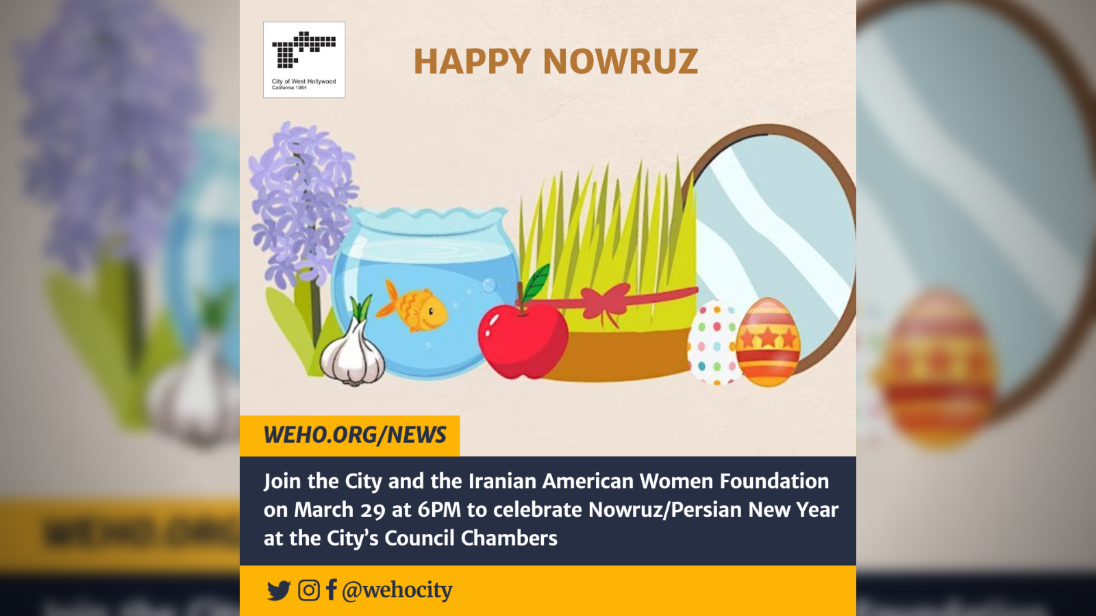 City Celebrates Nowruz/Persian New Year