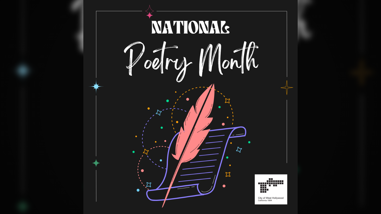 National Poetry Month 2023