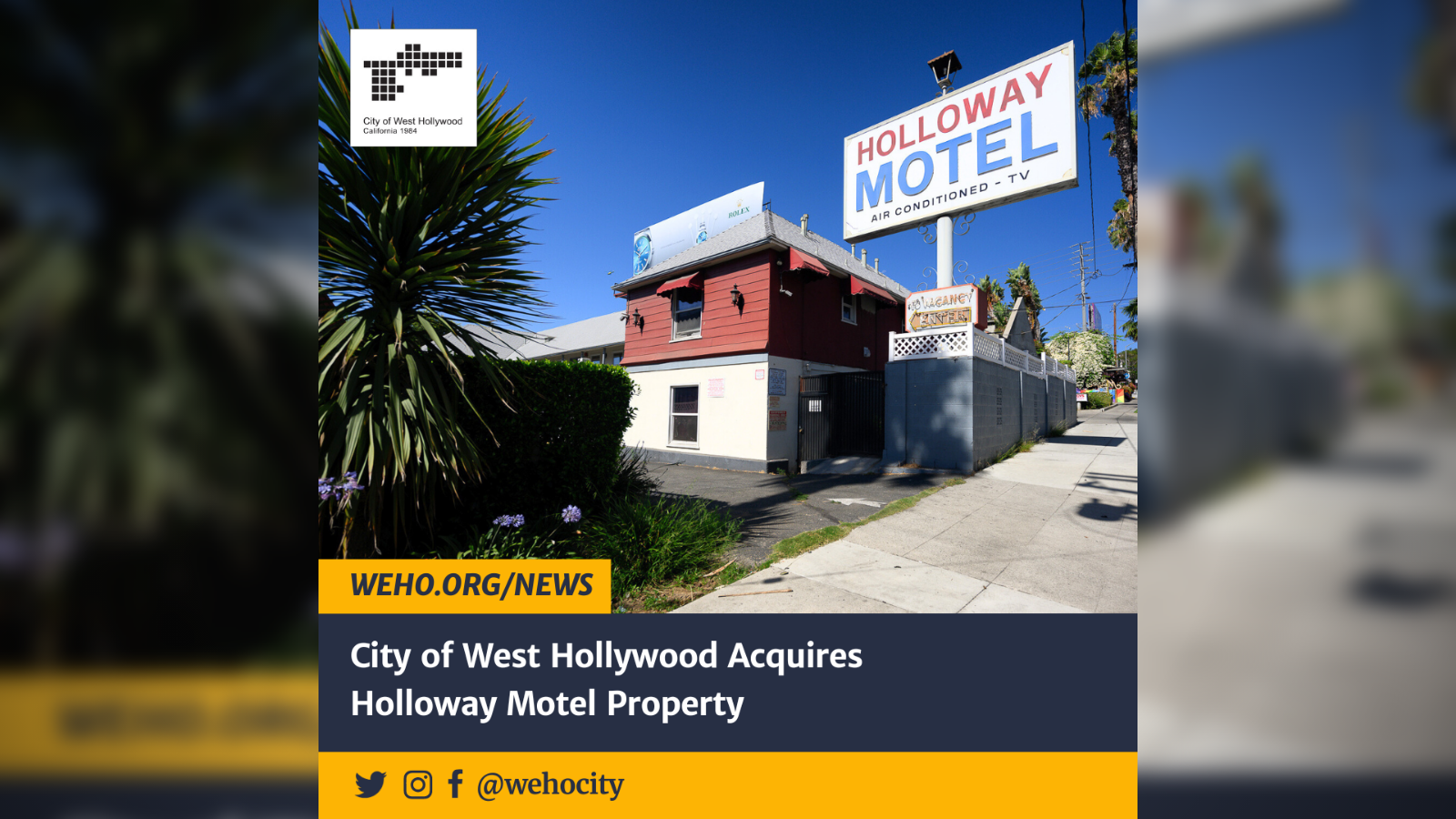 Holloway Motel Acquisition