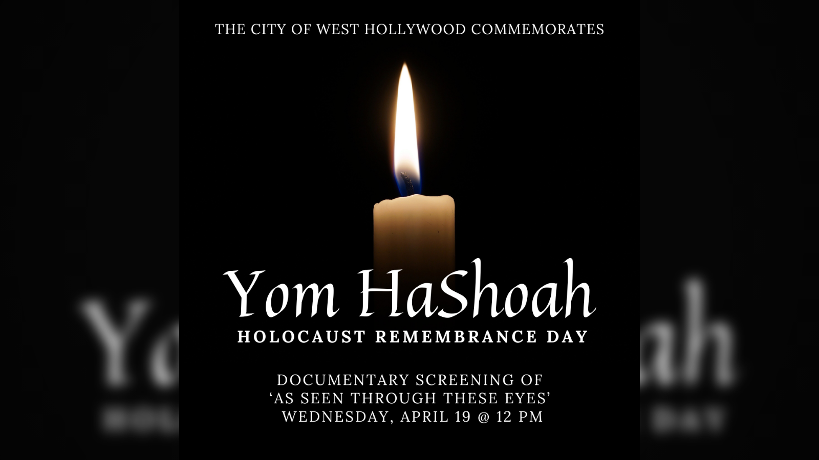 Yom HaShoah 2023