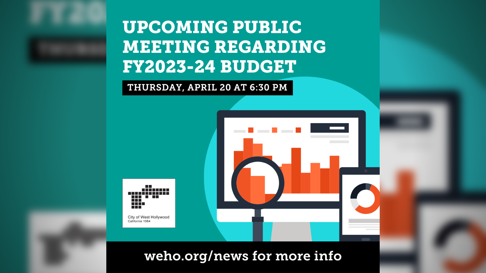 Public Meeting Regarding FY2023-24 Budget - April 2023