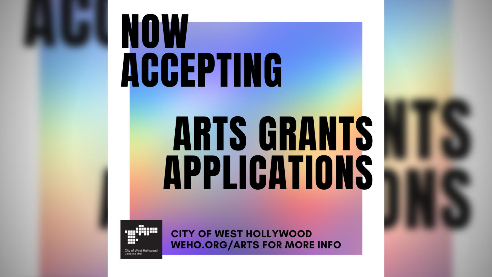 Arts Grant Applications