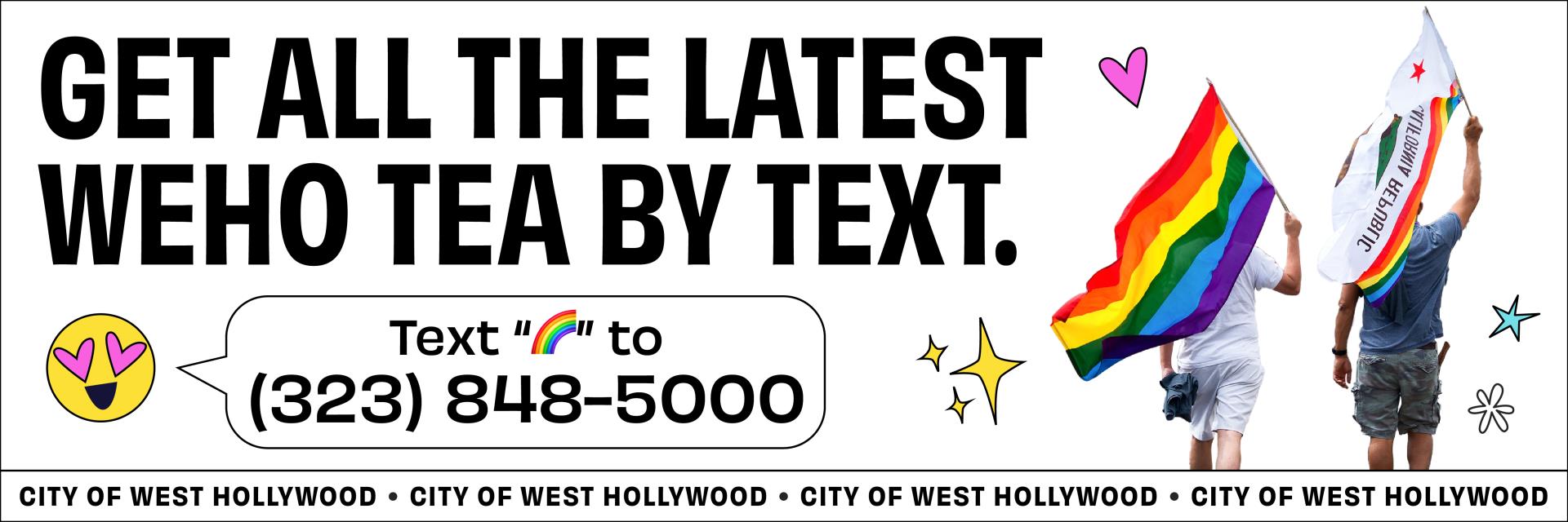 Text West Hollywood