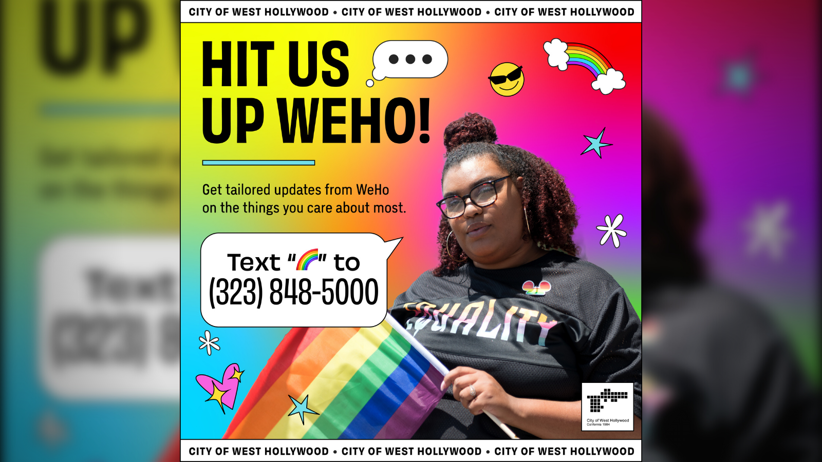 Text Message - WeHo Pride Launch Campaign