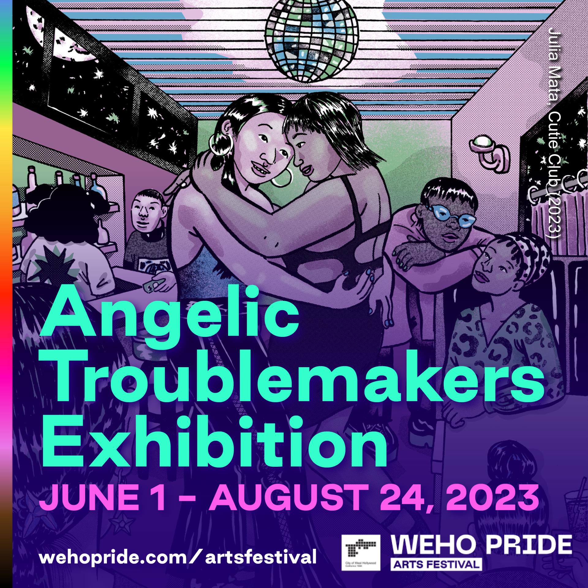 Angelic Troublemakers LGBTQIA Exhibit