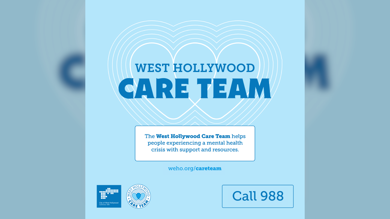 West Hollywood Behavioral Health Crisis Response Program (CARE TEAM)