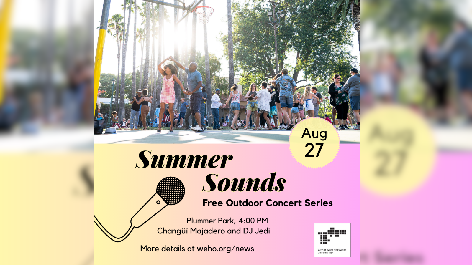 Summer Sounds 2023 Rescheduled