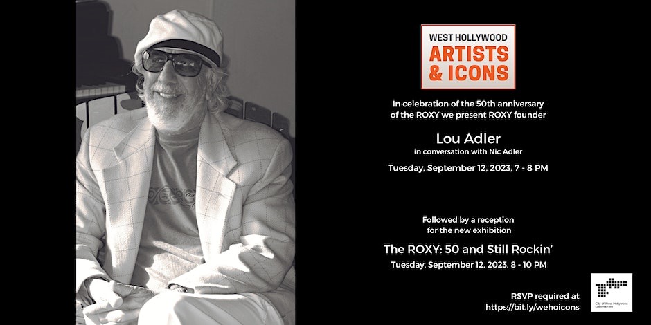 Lou Adler Artists and Icons