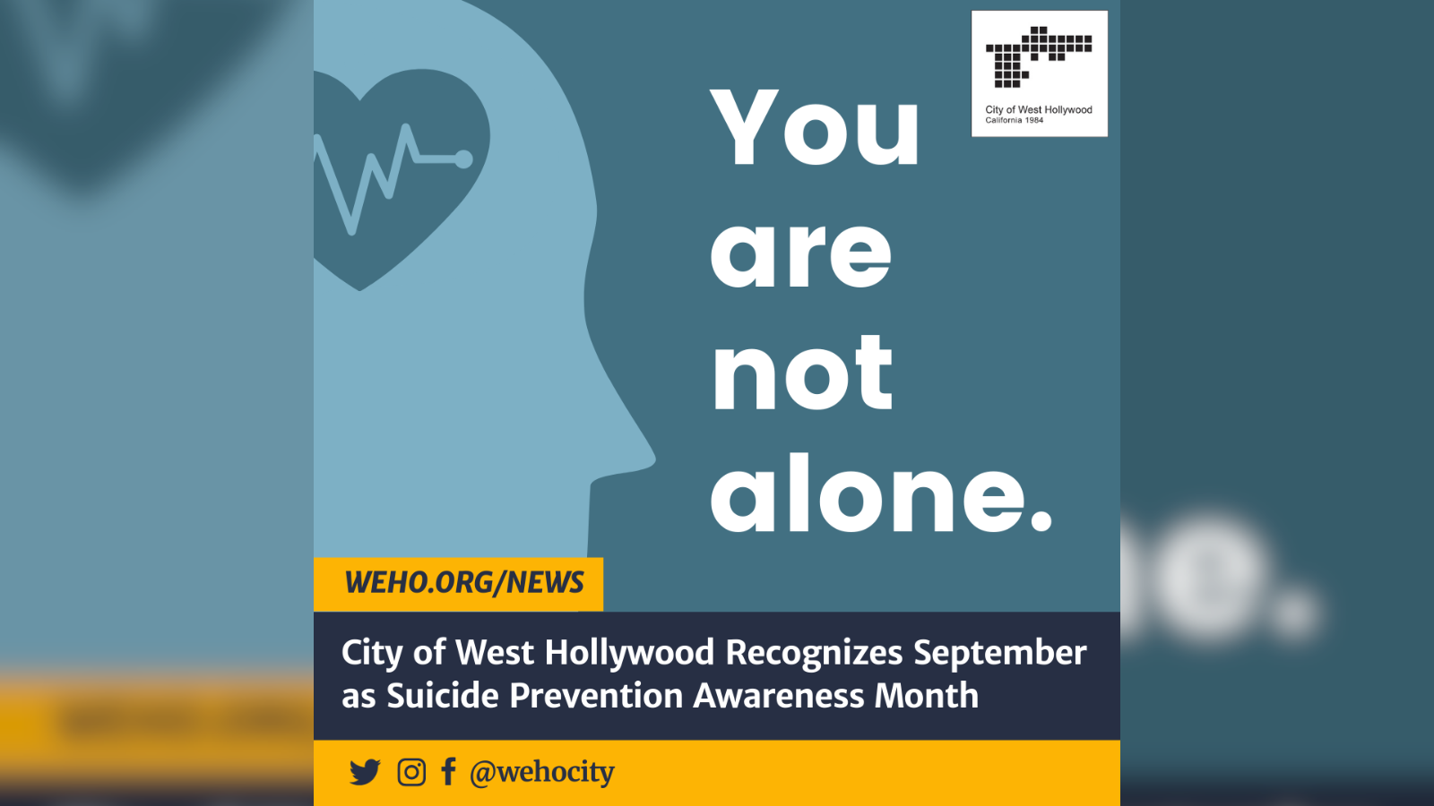 Suicide Prevention Awareness Month